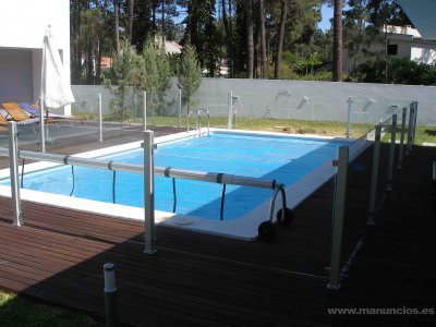 Rejas para piscinas - Malla de protección